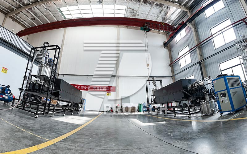 Вращающаяся трубчатая печь для опытно-промышленного/мелкосерийного производства